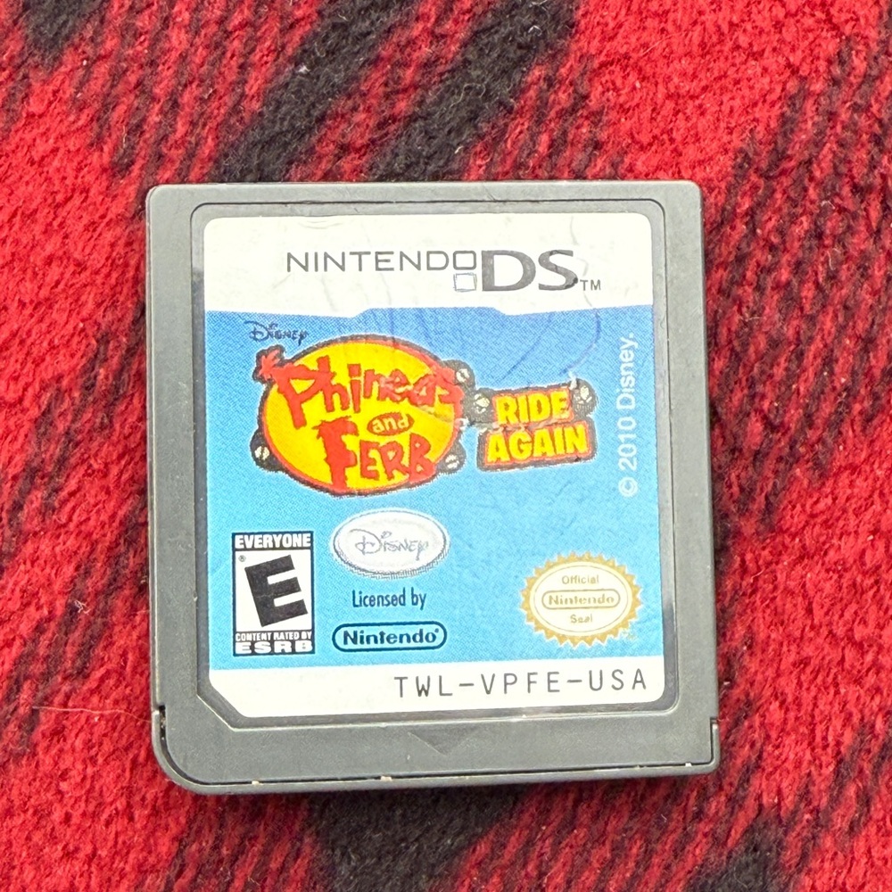 Nintendo DS Phineas and Ferb Game
